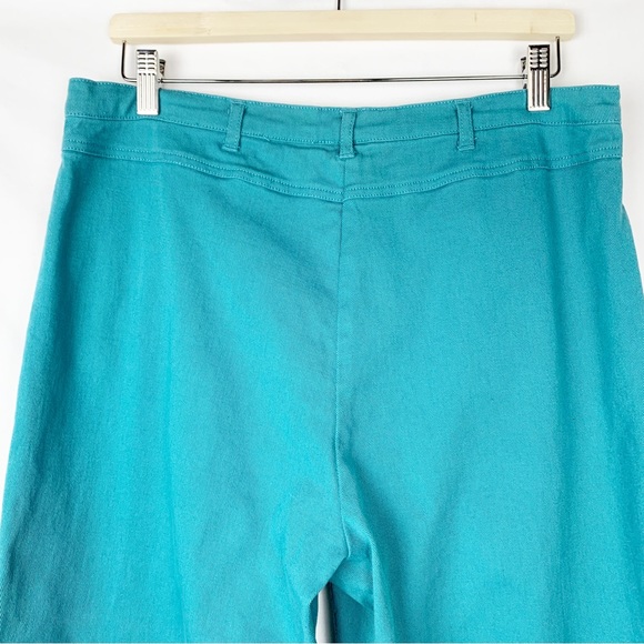 Orvis Stretch Twill Cropped Cotton Pants Wider Leg size 12 - Picture 5 of 6